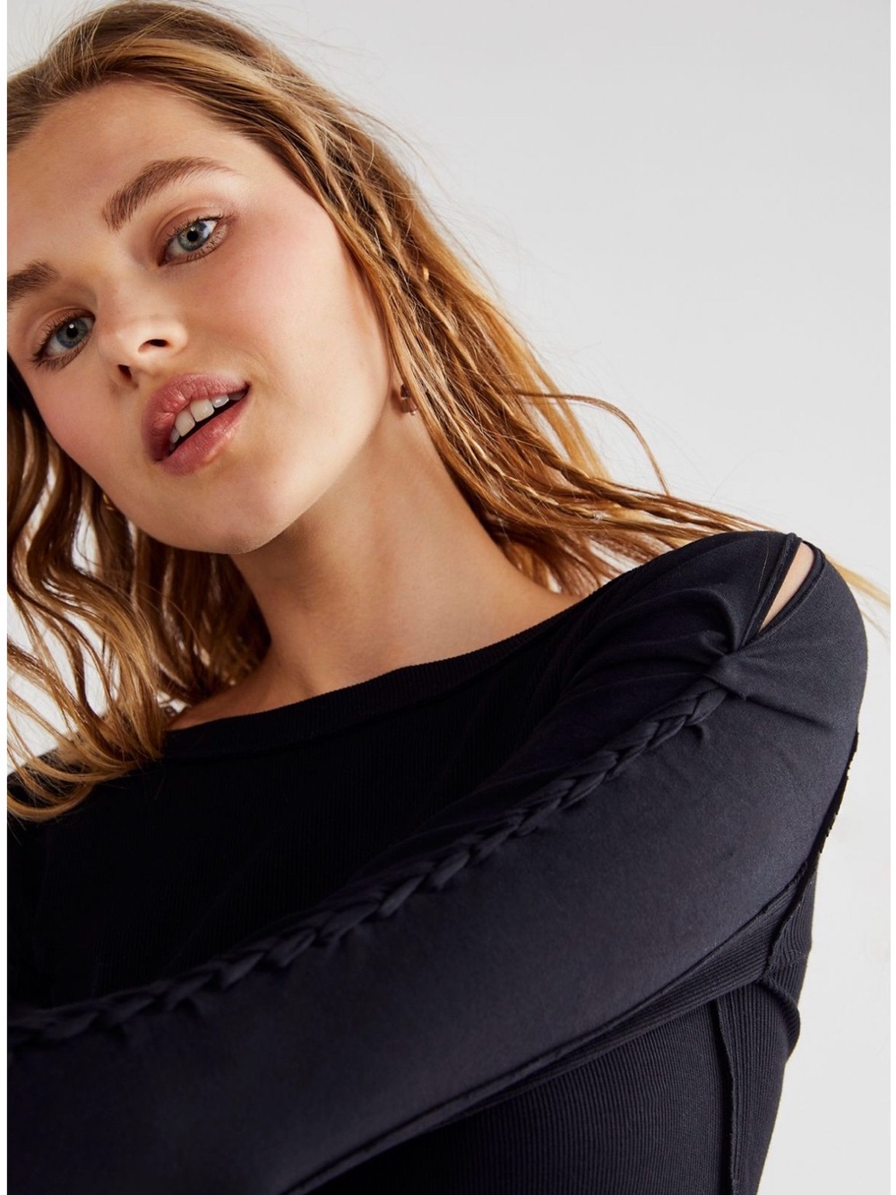 Free People Daisy Chain Cuff Long Sleeve NWT M